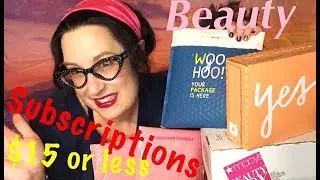 Best Beauty Subscription Boxes Under $15 - November 2020 #Cheapmakeup #ipsy #birchbox #Macy's