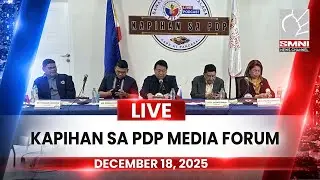 LIVE: Kapihan sa PDP Media Forum | December 18, 2025