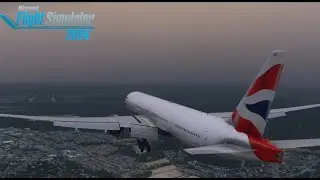 Butter Landing EDDF | British Airways 777-300ER | MSFS 2024