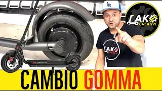 NEXTDRIVE N 7 CAMBIO GOMMA TUBELESS E MANUTENZIONE MONOPATTINO ELETTRICO