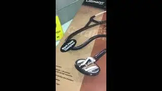 Estetosc&oacute;pio 3M Littmann Master Cardiology Black Edition 2161 (venda sob encomenda)