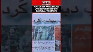 J&K: Posters In Pulwama Announce ₹20 Lakh Bounty For Info On Pahalgam Terrorists #shorts