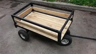 como hacer un carrito para jalar how to make a pull wagon