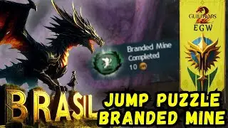 BRANDED MINE Jumping Puzzle [ Guild Wars 2 - Fields of Ruin ]