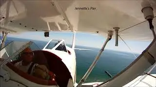 Mike and Lily soar the skies of the Outer Banks with OBX Biplanes!
