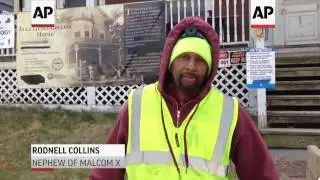 Archaeologists dig at Malcolm X home in Boston