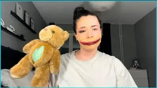 HÄNG MED MIG OCH MIN ADHD UNDER EN SMINKSESSION (SCARY TEDDYBEAR)