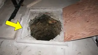 Homeowner Removes Basement Flooring &mdash; Stumbles Into Something No One Can Explain