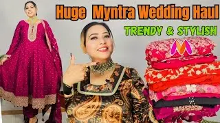 Huge Myntra Wedding Kurta Set Haul  😍 || Libas, Inddus || Fashion Crazy Fashion