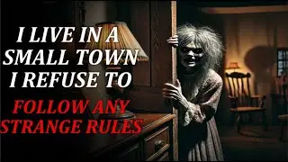 I live in a small town | I refuse to follow any strange rules |  Dark Rain Sounds for sleeping