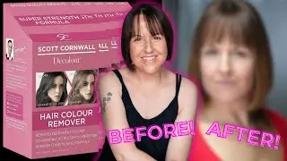 Does THIS Work? Scott Cornwall Decolour Hair Remover #hair #haircolor #haircolortransformation