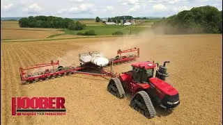 Rohrbaugh Farms Case IH 2150 24-Row Planter With Case IH Steiger 500 Row Trac Planting Corn