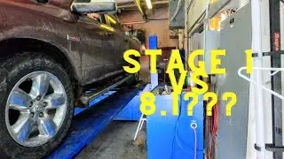 Экодизель, настроенный по Stage 1, на динамометре! Сравнение с большим блоком!