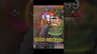 100% Crit Kayle Is Broken#leagueoflegends #gaming #kayle #lol  #oneshot #dmg #crit #shorts #like #gg