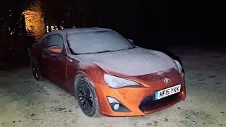 -4&deg; GT86 Cold Start 🥶