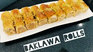 BAKLAWA ROLL AUX AMANDES // IDÉE GÂTEAUX AÏD