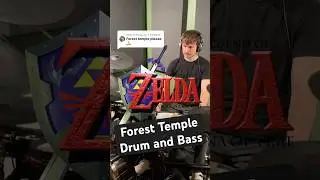 Forest Temple drum and bass cover from Ocarina of Time #zelda #drums #drumcover #dnb #vgm
