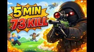 ROBLOX SNIPER FATE TRIGGER FPS 5 MIN = 73 KILLS 👀 100 IS POSSIBLE?!