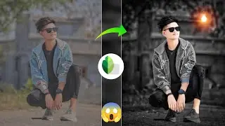 Just 3 Steps Ultra + Dark Theme Snapseed Photo Editing 🔥 | Snapseed Me Photo Editing Aise Karo 🤔