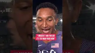 🇺🇸Donavan Brazier glad to be back at the world championships
