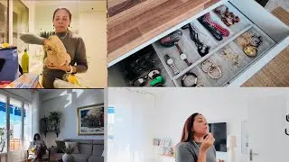 COLOCANDO A VIDA EM ORDEM, Troquei a roupa de cama, organizei as gavetas,fui ao mercado e ao cinema.