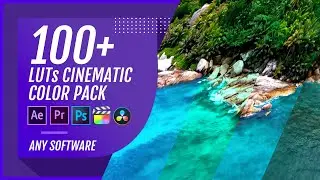 100+ Cinematic LUT Presets for Premiere Pro, After Effects, Final Cut Pro X, Davinci Resolve