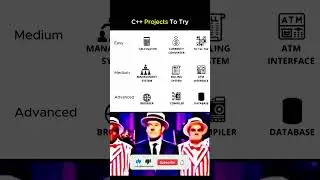 Top C++ Projects for All Levels Beginner to Advanced! #Coding #Programming #CodingChallenges