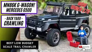 Best Low Budget Scale Crawler MN86K G-Wagon! Mercedes G500 Crawling Video
