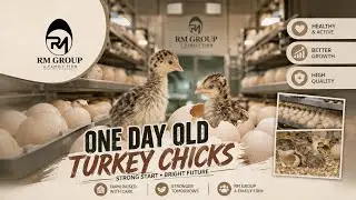 One Day Old Turkey Chicks 
