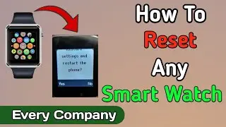 Smart Watch ko kaise reset karen|how to reset smart watch|A1 Smart Watch ko kaise restart Karen|
