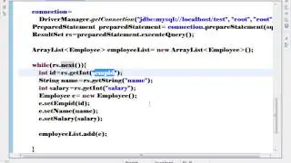 16 Java JDBC Part  2