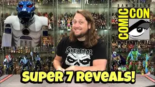 SDCC Super 7 Reveals! GIJOE, Misfits, TMNT, Cats Lair!