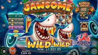 Jawsome Slot Review: A SHARK-Infested BIG Win Adventure! 🦈