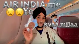 Back to india🇮🇳 in Air India | Rapper Likhari