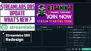WHATS IN THE NEW UPDATE FOR STREAMLABS OBS | NEW USER INTERFACE UPDATE & MORE | SLOBS UPDATE
