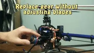 Replace Main Gear on Esky Belt CPX