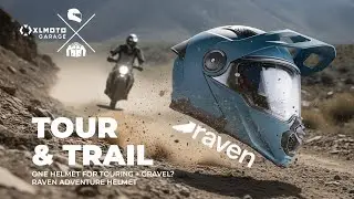 One Helmet for Touring + Gravel? Raven Adventure helmet