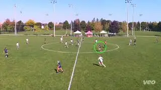 Gianna Gallo Class of 2027 Holding Midfielder (Fall 2025 Highlights)