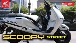 KEREN 🔥 AKHIRNYA NEW HONDA SCOOPY STREET MELUNCUR | DESAINNYA LEBIH MAXI | UC3