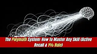 The Polymath System: How to Master Any Skill (Active Recall & 1% Rule)