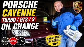 Porsche Cayenne Turbo/GTS/S Oil Change