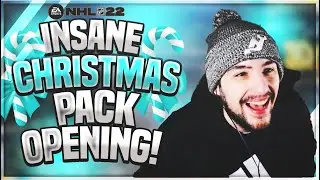 NHL 22 HUT INSANE $200 CHRISTMAS PACK OPENING!