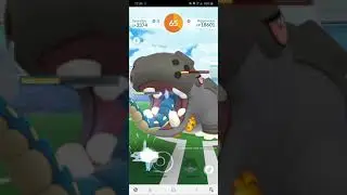 Hippowdon Raid In Pokemon Go (Cp2152) - Danny the Man Parker
