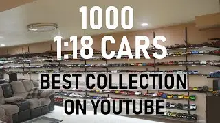 Коллекция литых моделей машин 1:18 и Man Cave 1000 CARS! ЛУЧШЕЕ НА YOUTUBE