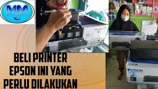Setting printer epson L121//Review cara pasang printer epson ecotank L121