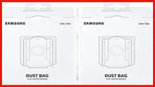 Samsung VCA-ADB90/XAA Clean Station Dust Bags, Grey, 5 Count
