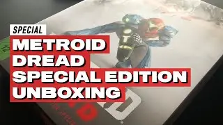 Unboxing the Metroid Dread Special Edition 📦 Everything That's In The Box ✂️