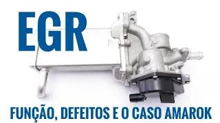 Válvula EGR de motor Turbo Diesel , funções , problemas e as diferenças na VW Amarok 2.0 16V