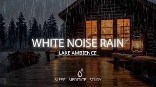 Sleep Instantly with Brown Noise & Rain 😴 Deep Sleep Sounds for Insomnia (No Thunder)