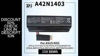 A42N1403 Battery for ASUS ROG G751JL 17.3